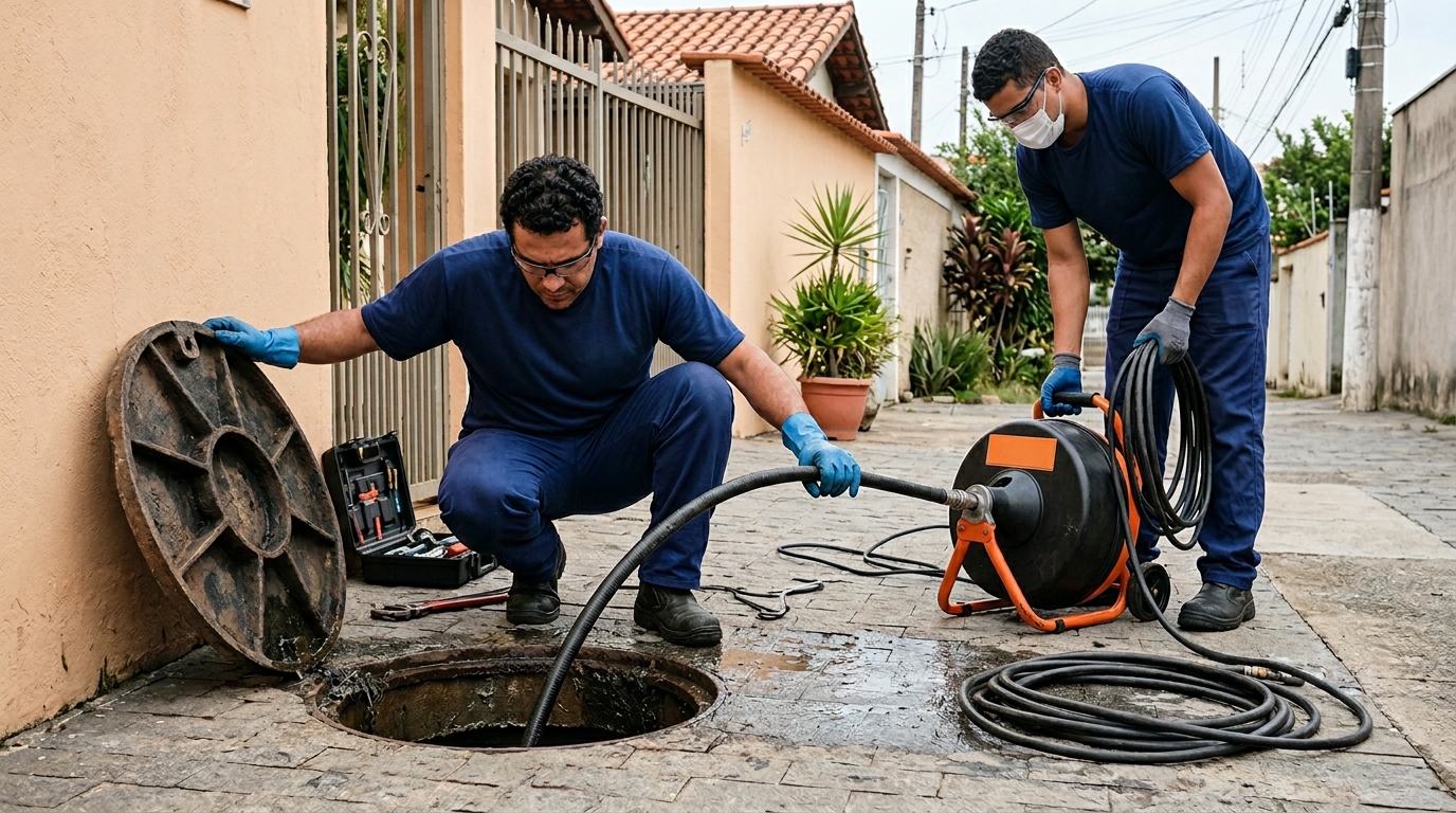Desentupimento de Esgoto em São José do Rio Preto‑SP