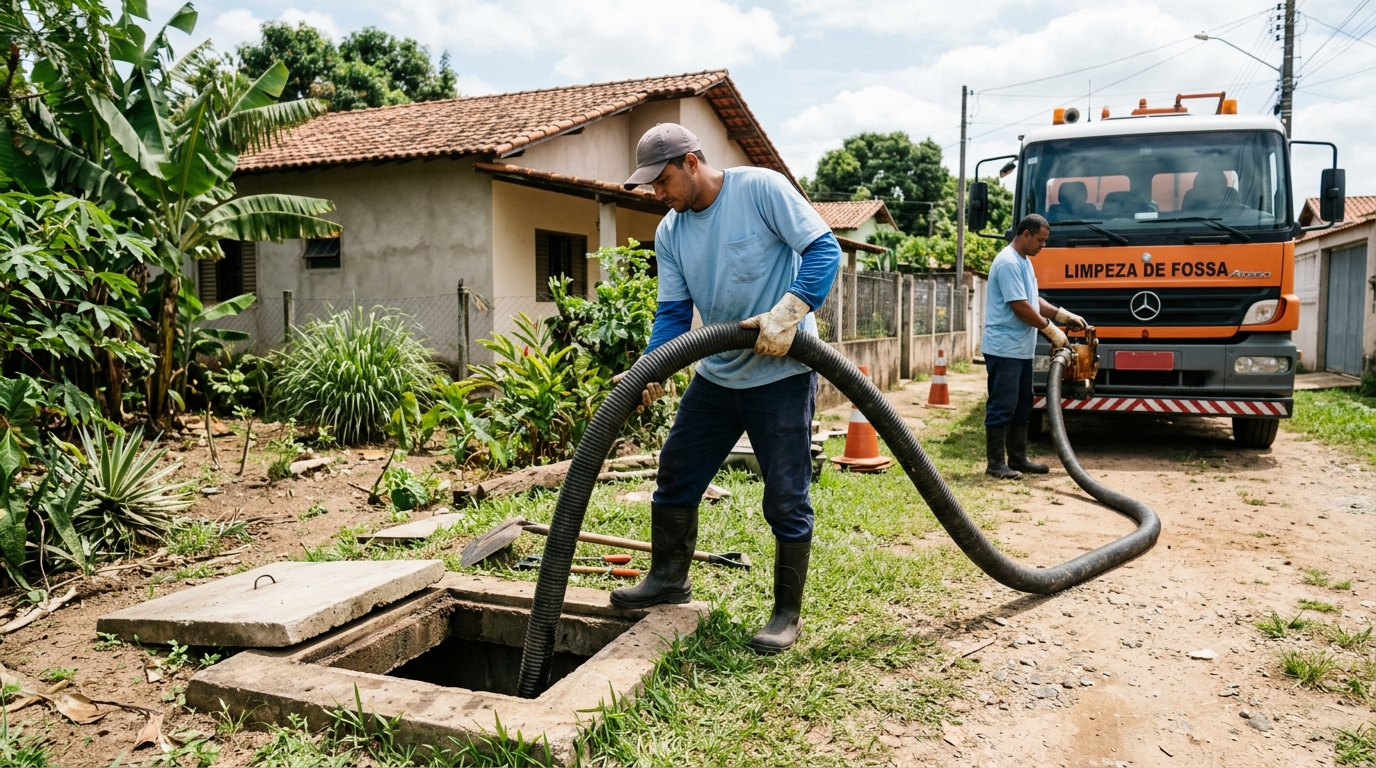 Desentupimento de Fossa em São José do Rio Preto‑SP