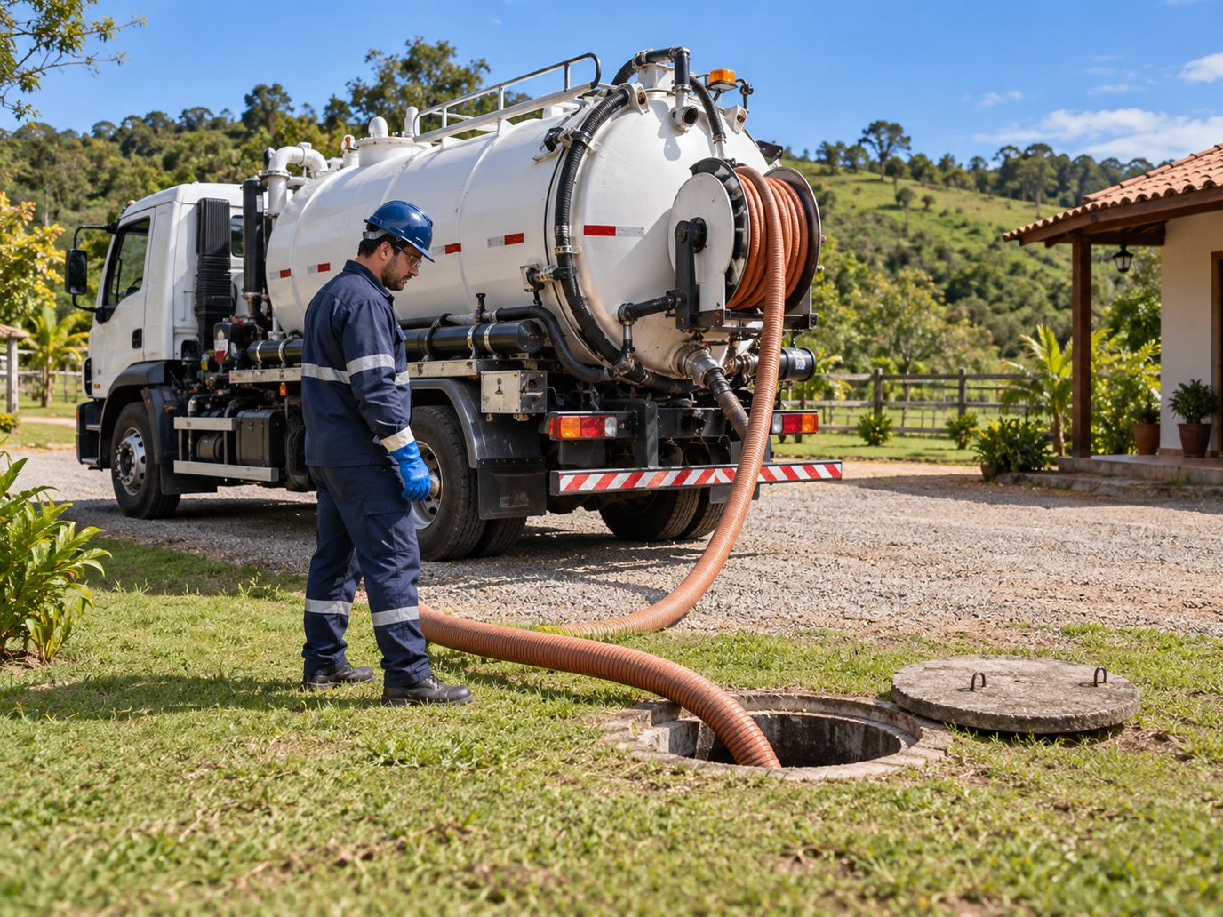 Sucção de Resíduos em São José do Rio Preto‑SP